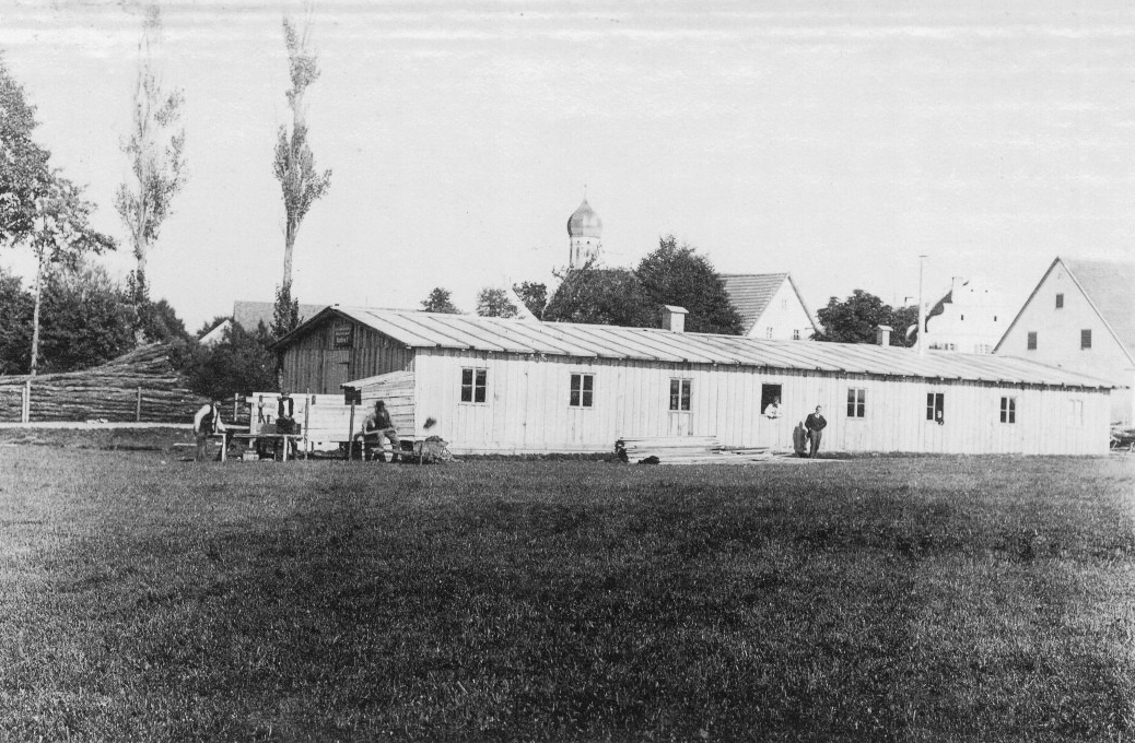 Arbeiterkantine bei Asbach um 1922