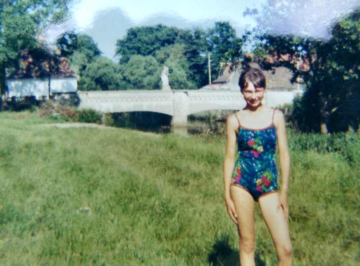 Badesaison Hohenkammer 1968<br>Erika Drahtmüller