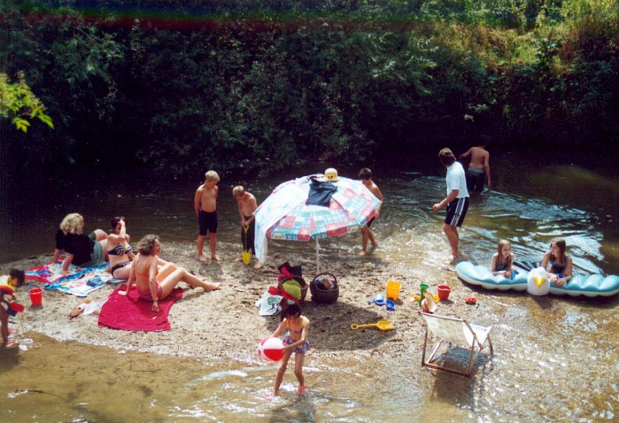 Sommer 2001 an der Glonn